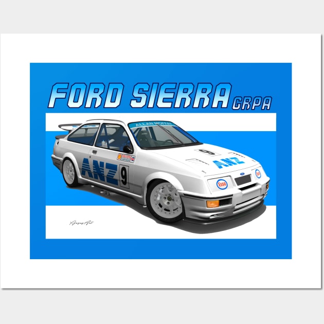 GrA Ford Sierra RS Cosworth Wall Art by PjesusArt